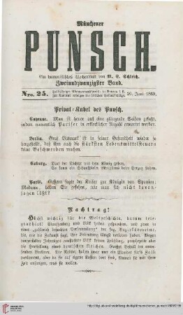 Nro. 25 (20. Juni 1869)