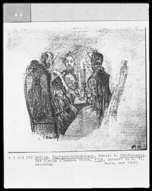Der kleine l'Hombre-Tisch