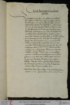 Ärztliches Konsilium, Hannbach 1567