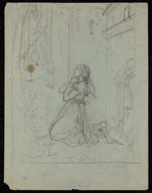 Gretchen vor der Mater dolorosa