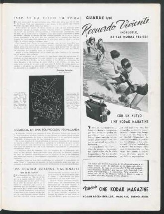 Los cuatro estrenos nacionales