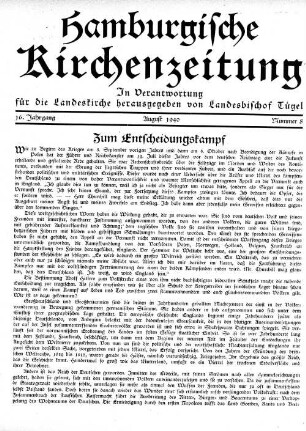 Zum Entscheidungskampf