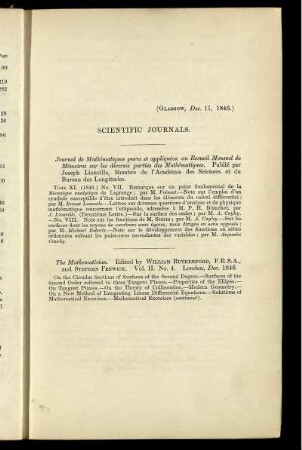 Scientific Journals.
