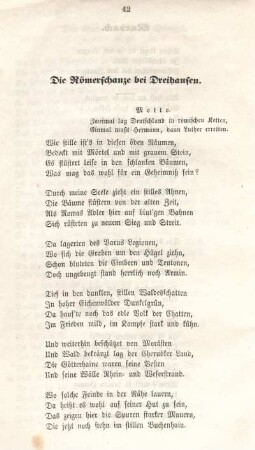 Die Römerschanze bei Dreihausen.