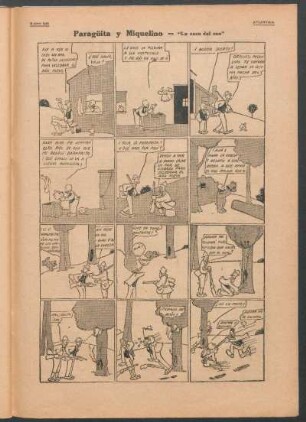 Paragüita y Miquelino. - [Cómic] : "La caza del oso"