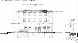 Bad Friedrichshall-Jagstfeld: Empfangsgebäude Bauteil 2 Südostansicht
