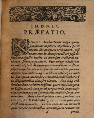 Disputatio Inauguralis De Jure Primi