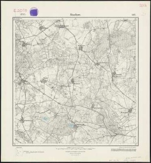 Meßtischblatt 687 : Stuchow, 1929 : Stuchow. - Aufn. 1890, einz. Nachtr. 1929. - 1:25000. - [Berlin]: Reichsamt für Landesaufnahme, 1929. - 1 Kt.