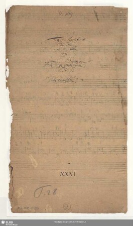 Meine Seele erhebt den Herrn - Mus.1479-E-501 : Coro (2), bc; SWV 494