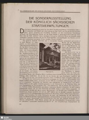 Die Sonderausstellung der Königlich Sächsischen Staatsverwaltungen