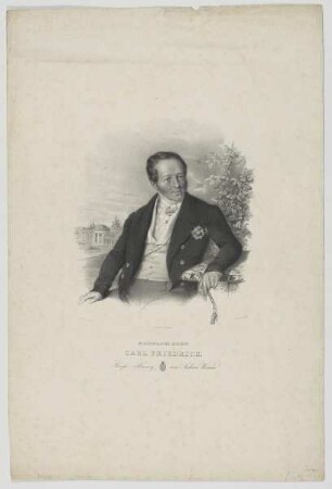 Bildnis des Großerzogs Karl Friedrich von Sachsen-Weimar-Eisenach