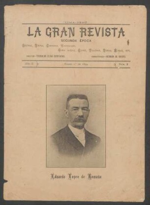 [Fotografía de] Eduardo López de Romaña