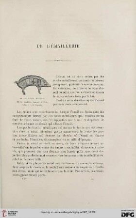 22: De l'émaillerie, [1]