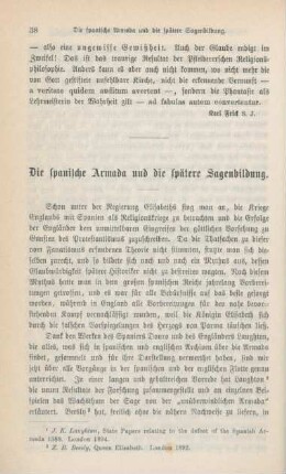 38-46 Die spanische Armada und die spätere Sagenbildung