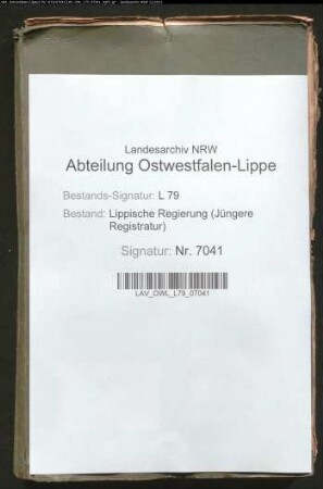 Behandlung der in Deutschland lebenden Angehörigen feindlicher Staaten, Gen./Spez.