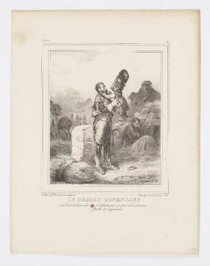 Le dragon bonenfant, Blatt 9 der Folge "Album pour 1830"