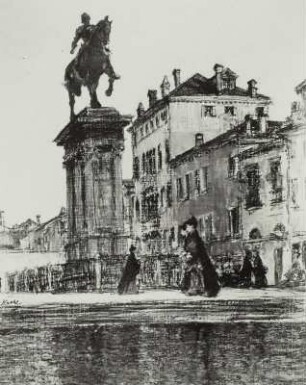 Denkmal des Colleoni in Venedig