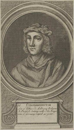 Bildnis des Constantinus III., son of Ethus