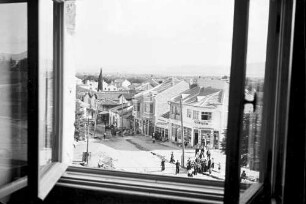 Karlovo: Ausblick vom Fenster über Karlovo