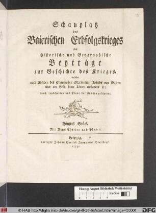 Mit Neun Charten und Planen