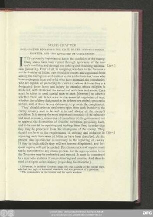 Sixth Chapter Explanation Regarding The State Of The Ever-Victorious Frontier And The Qualities Of Commanders