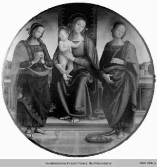 Madonna mit Kind und den Heiligen Katharina von Alexandrien und Magdalena