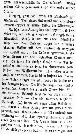 Byhleguhre-Byhlen-Byhleguhre. Ausschnitt aus: Wilhelm Bölsches Roman "Mittagsgöttin"
