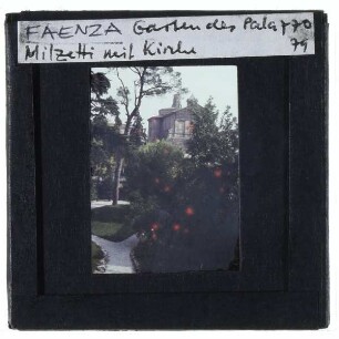 Faenza, Palazzo Milzetti,Faenza, S. Maria dell’Angelo : Garten