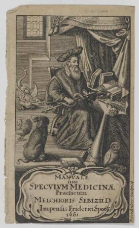 Bildnis des Melchiorus Sebizius