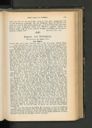 Jugend- und Volksspiele.