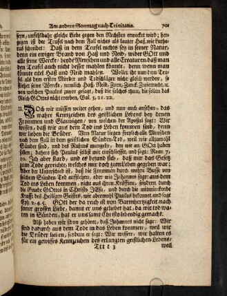 701-708, II. Doch wir muessen weiter gehen, und nun auch ...