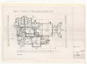 Wissenschaftskolleg zu Berlin (WKB), Berlin-Grunewald Umbau: Grundriss KG, 1:100