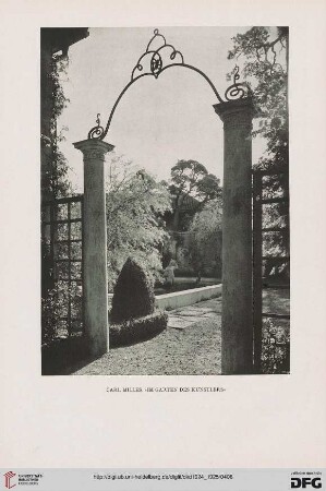 Bildhauer Carl Milles