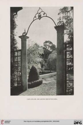 Bildhauer Carl Milles