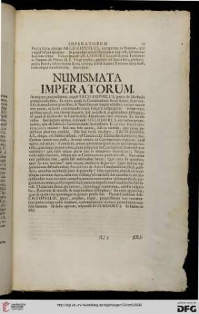 Numismata imperatorum