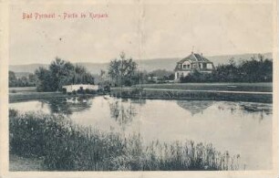 Partie im Kurpark (Landschaftsgarten)