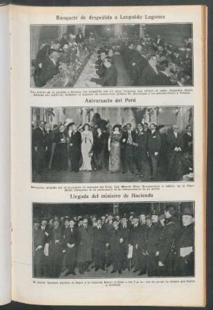Banquete de despedida a Leopoldo Lugones