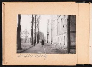 Fotoalbum des Malers Willy Irmscher : Albumseite 2 mit Aufnahme vom Nordplatz in Dresden