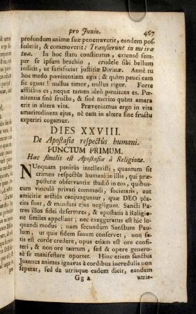 467-474, Dies XXVIII - XXX