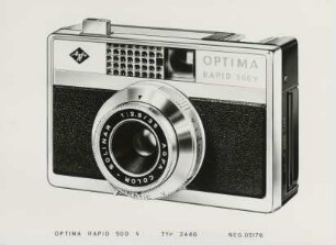 Kamera "Optima Rapid 500 V Typ 3440" der Agfa-Gevaert-Aktiengesellschaft