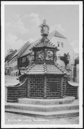 Kohren. Marktbrunnen