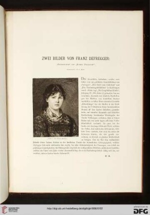 Zwei Bilder von Franz Defregger