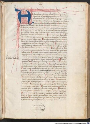 De Conciliis generalibus eorumque auctoritate tractatus varii occasione Concilii Basileensis editi - BSB Clm 6489