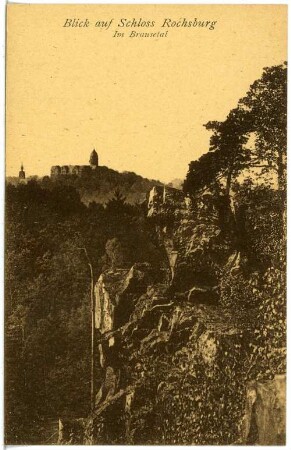 Rochsburg. Schloss Rochsburg im Brausetal