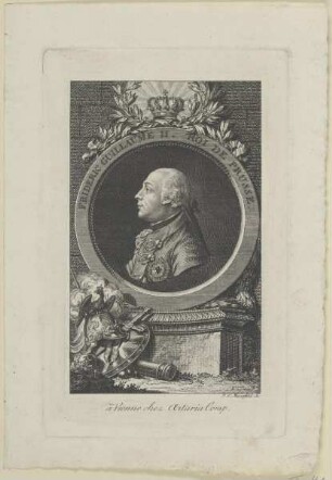 Bildnis des Frideric Guillaume II. de Prussae