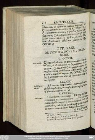 Tit. XXXI. De Supplicatione Et Revisione.