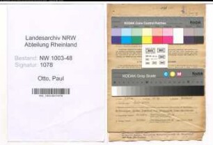 Entnazifizierung Paul Otto , geb. 05.12.1896 (Buchhalter)
