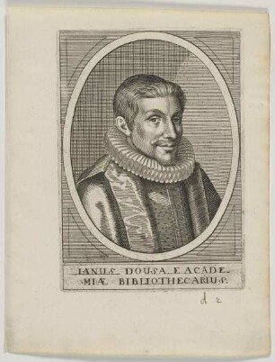 Bildnis des Ianus Dousa Filius