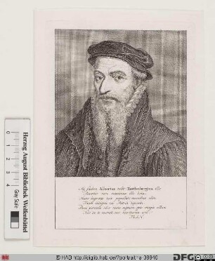 Bildnis Albert Hardenberg (eig. Rizaeus)