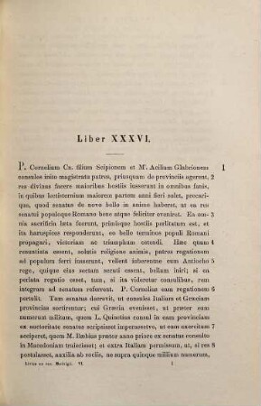 Titi Livii historiarum Romanarum libri qui supersunt, 3,2. Libros a tricesimo sexto ad quadragesimum continens